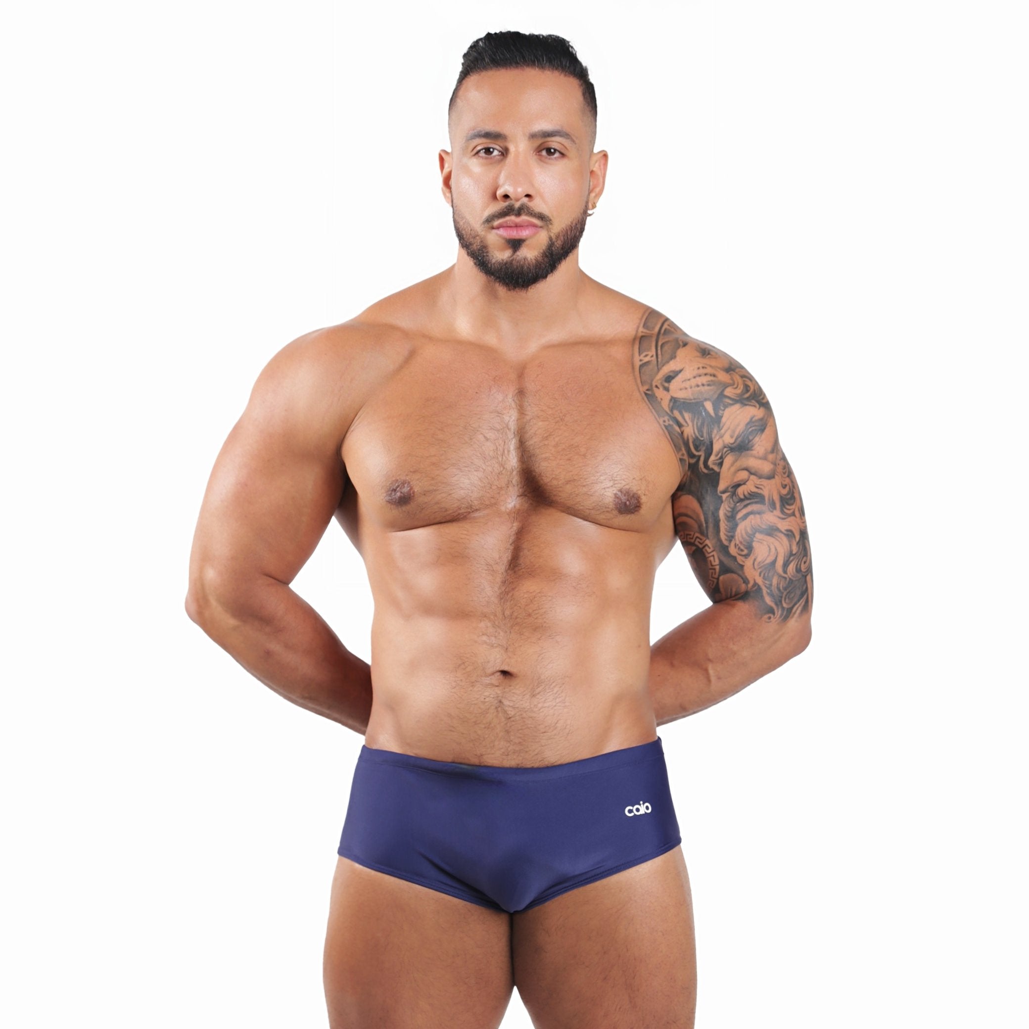 Caio Classic Atlantic — men's Brazilian swim brief, front view