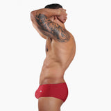 Caio Classic Merlot — men's Brazilian swim brief, side view