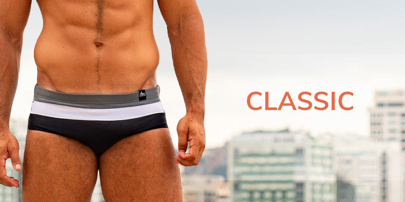 The Original Sunga. The Brazilian Swim Brief that is the tops them all. Your best pool party, and beach days start and end in this.
