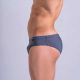 Swim Brief | Slim | Steel - Authentic Brazilian Sunga