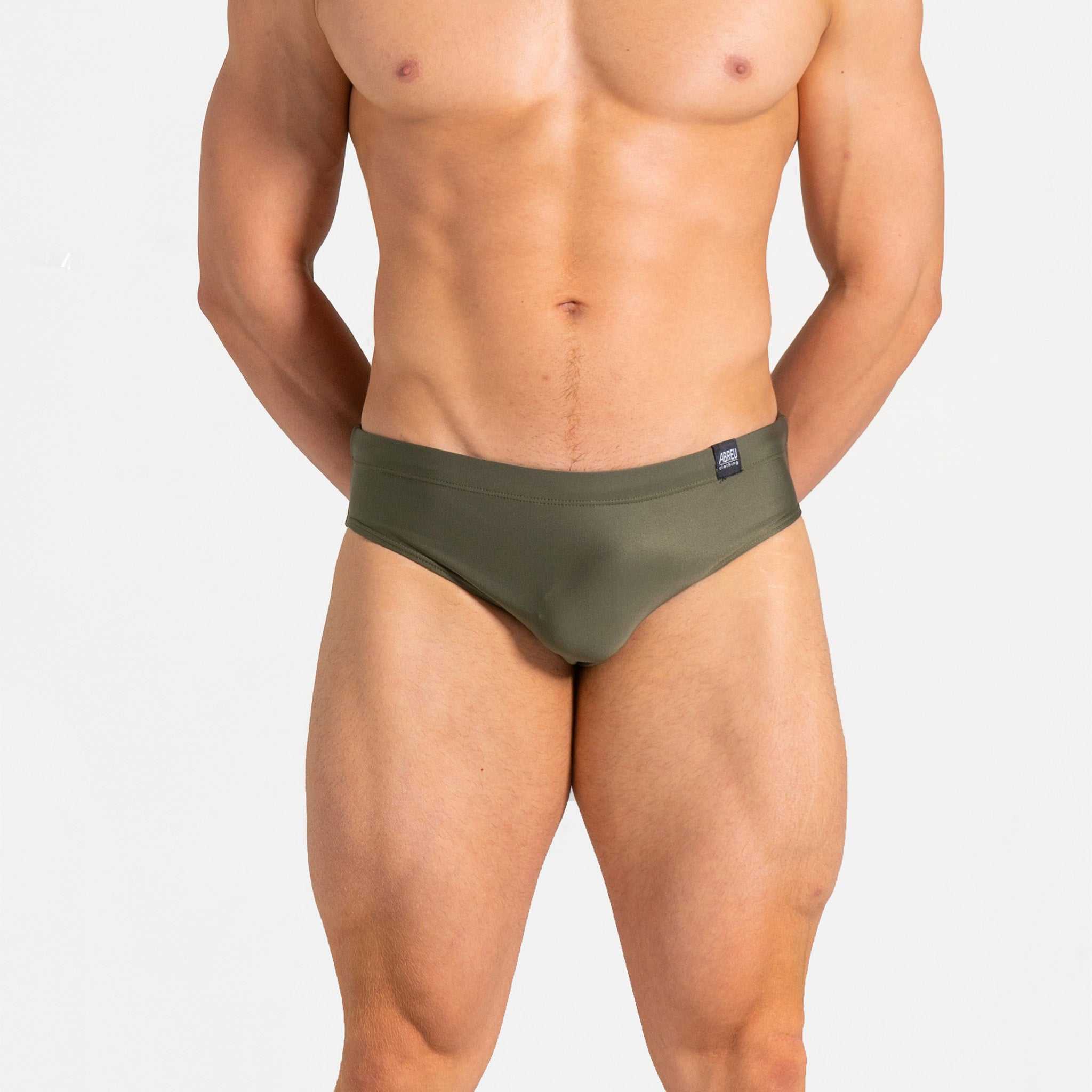 Swim Brief | Slim | Army Green - Authentic Brazilian Sunga 