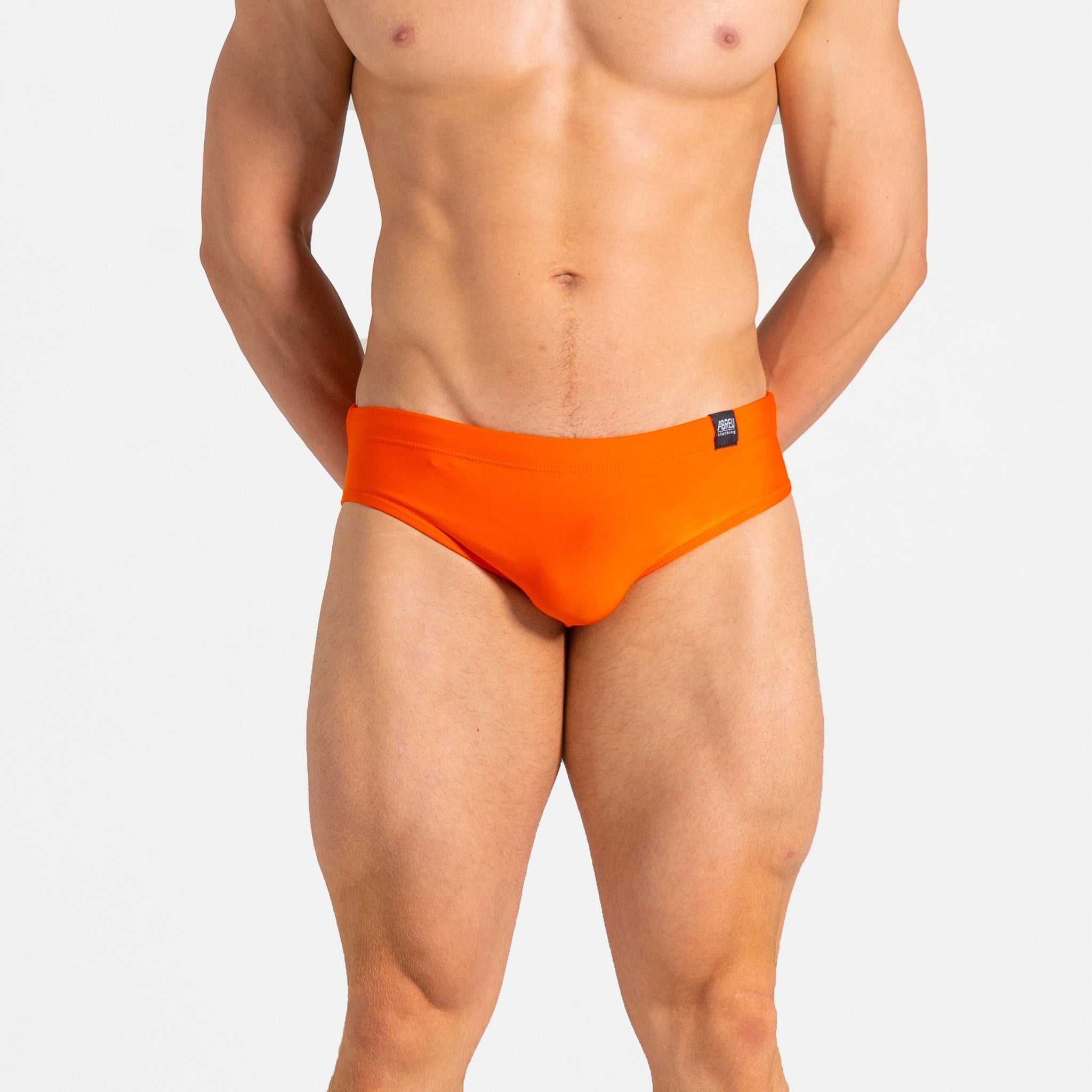 Swim Brief | Slim | Orange Zest - Authentic Brazilian  Sunga