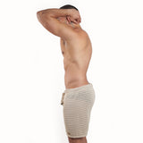 Open Knit Resort Short | Natural
