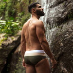 Swim Briefs, SafarSwim Brief | Classic | Safari Tres - Authentic Brazilian Tricolor Sungai Tres, Classic, Abreu Clothing, Speedo