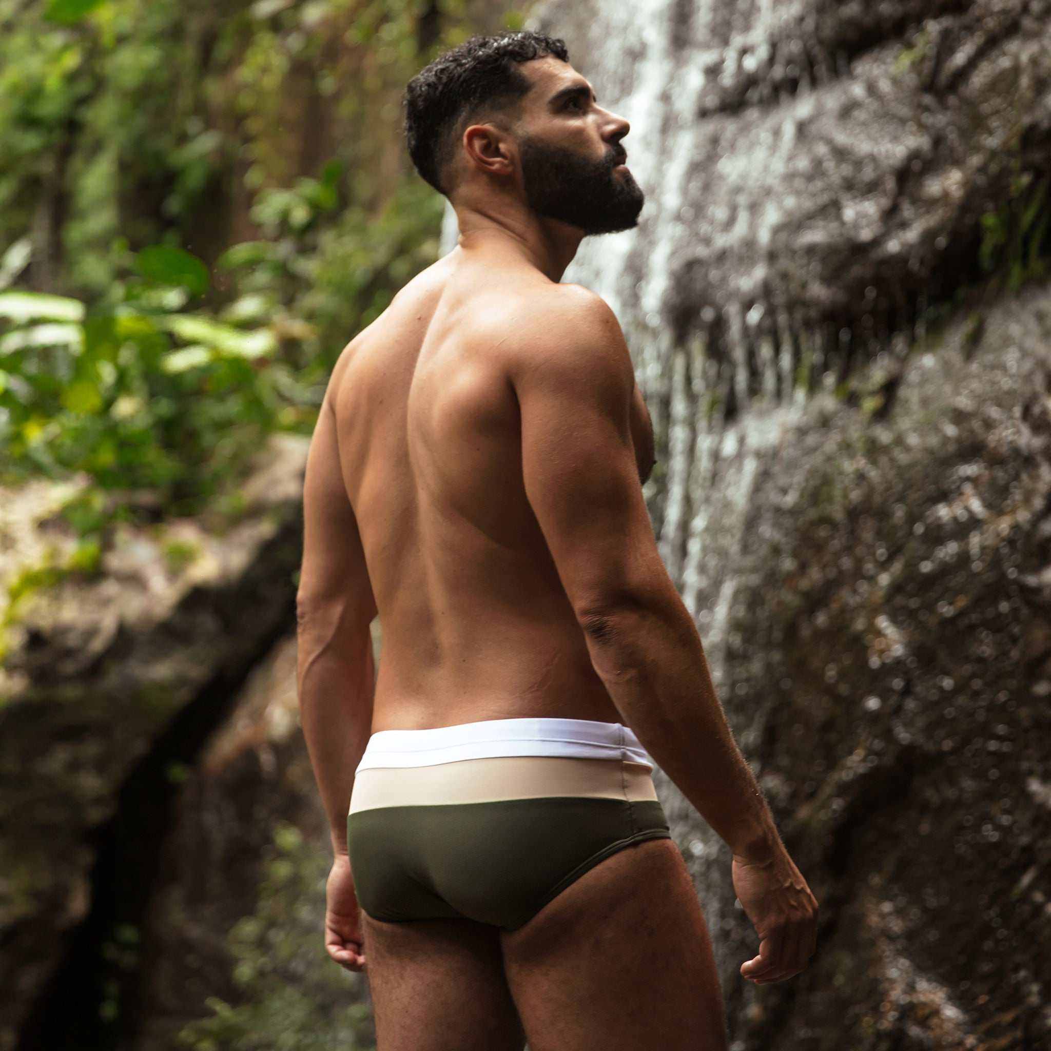 Swim Briefs, SafarSwim Brief | Classic | Safari Tres - Authentic Brazilian Tricolor Sungai Tres, Classic, Abreu Clothing, Speedo