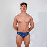 Slim | Celestial Azure | Men’s Brazilian Swim Brief
