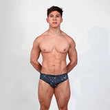 Slim | Stellar Ash | Men’s Brazilian Swim Brief