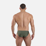 Bikini | Olive | Men’s Brazilian Swim Brief