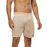Open Knit Resort Short | Natural