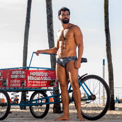 Slim | Stellar Ash | Men’s Brazilian Swim Brief