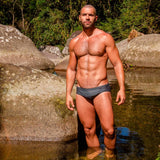 Slim | Steel | Swim Brief